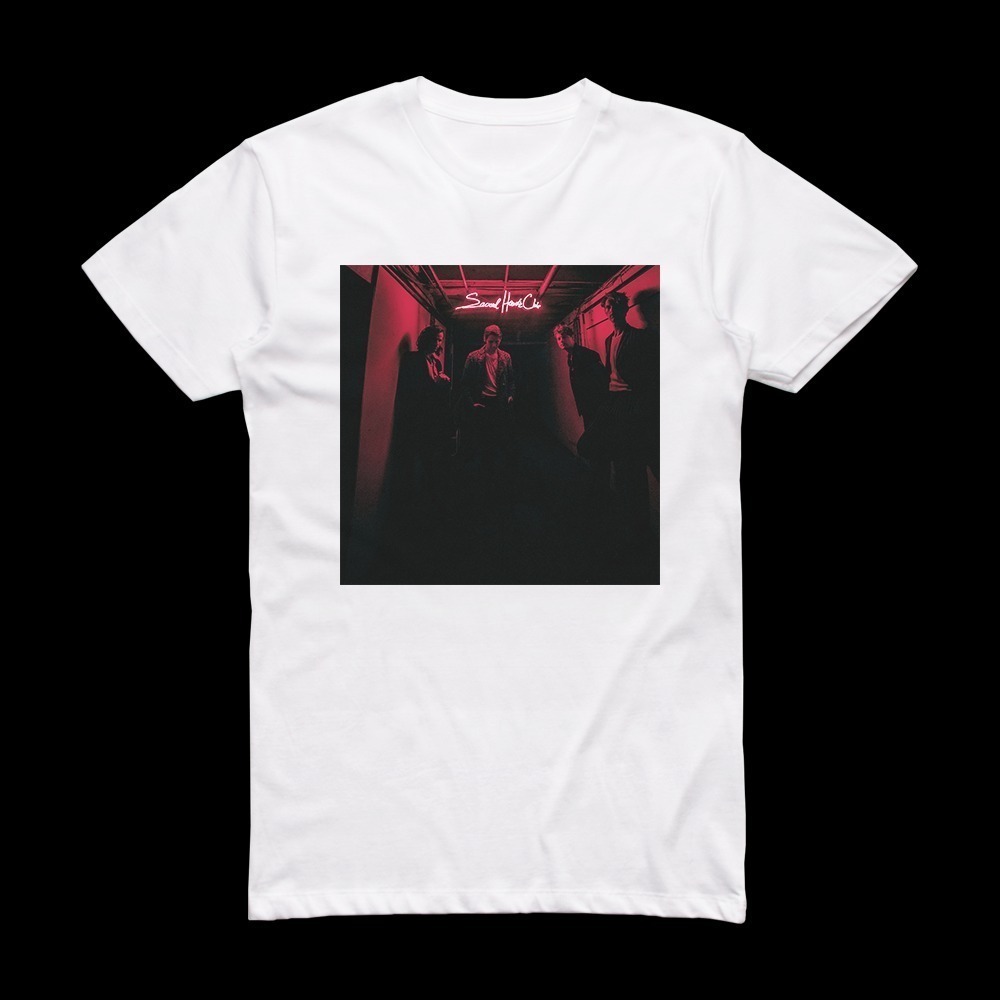 Foster The People Sacred Hearts Club Album Cover T-Shirt White